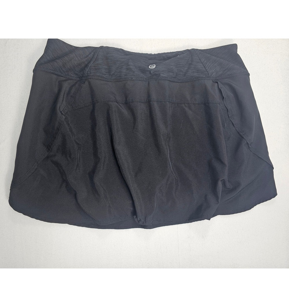 Etonic Womens Black Athletic Skort Skirt Shorts Activewear Tennis Golf L